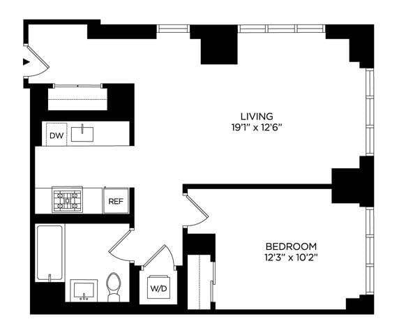 Floorplan - Lincoln at Bankside