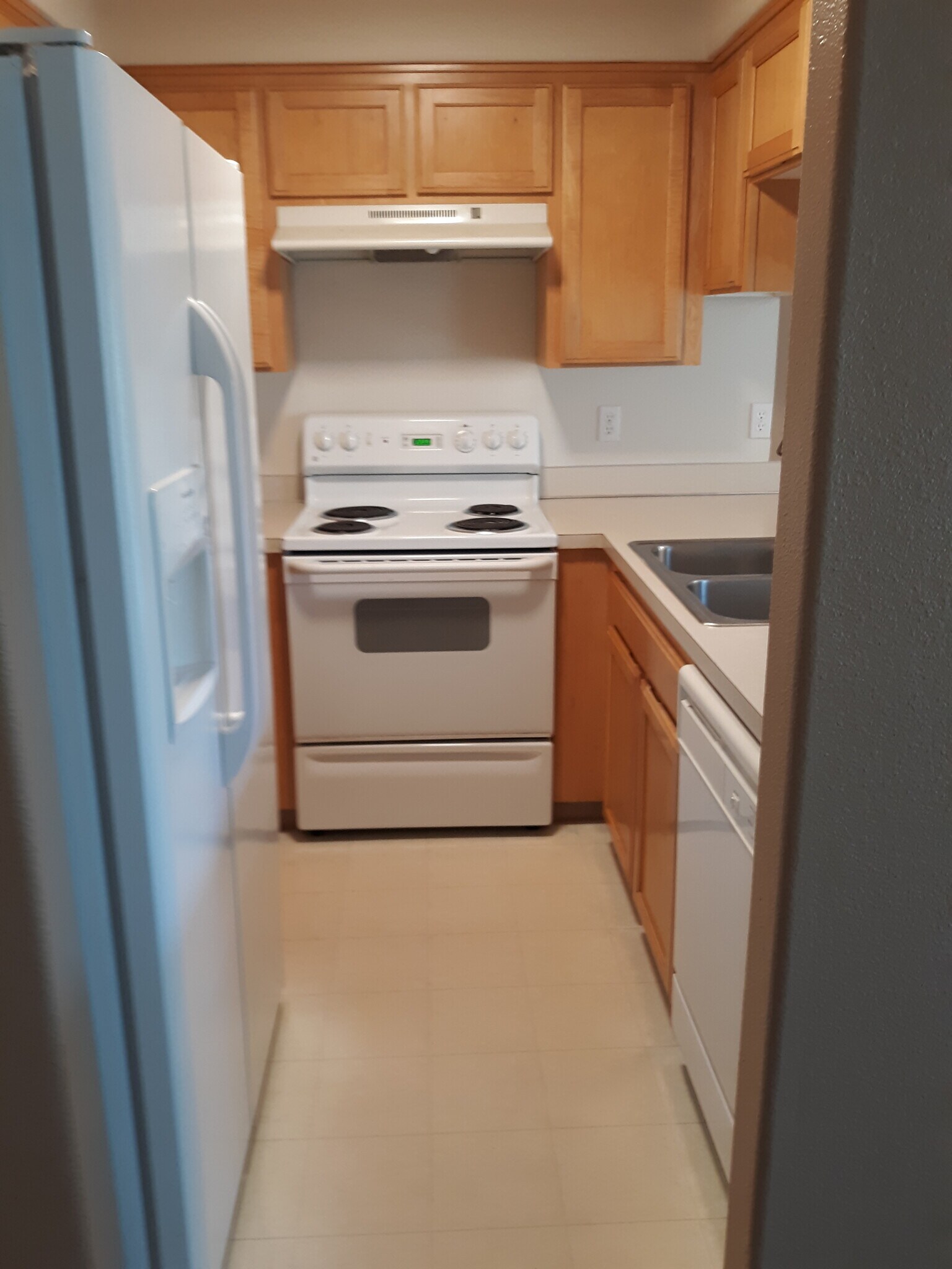 Kitchen with Icemaker Refrigerator - 1458 Falcon Loop