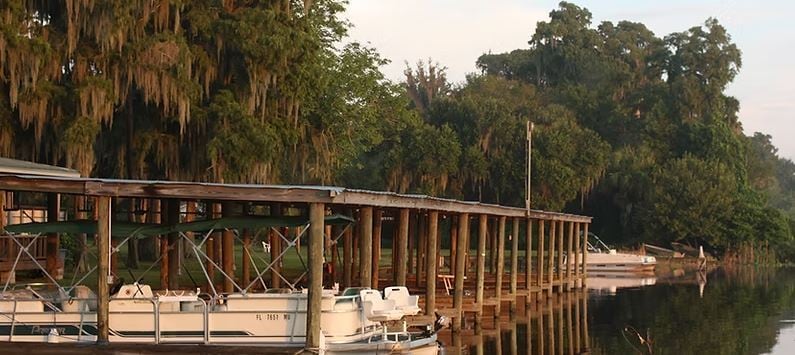 Covered boat dock rental is also available - 2916 Tindel Camp Rd