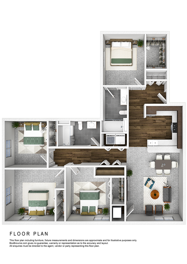 Floorplan - Forty One Flats