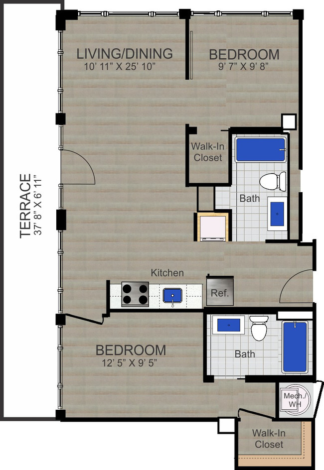 Floorplan - The Bentley