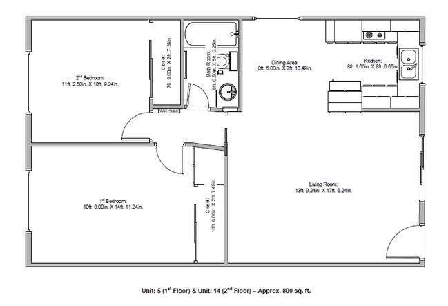 Units 5&14 - Casa Carlotta