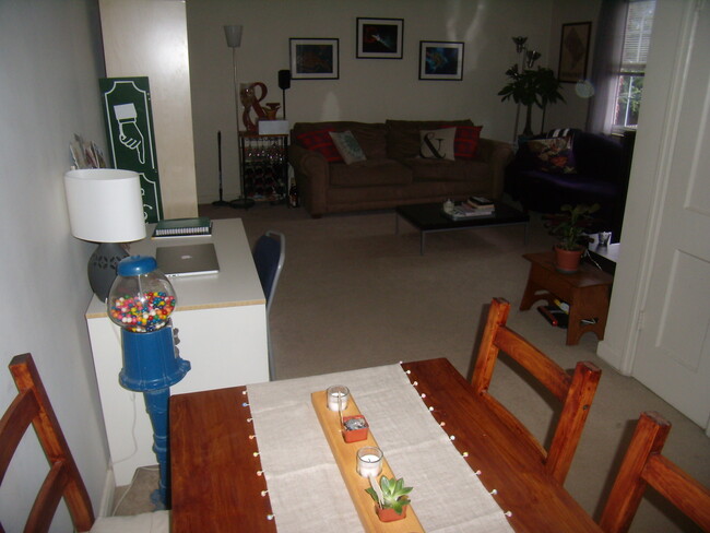 Furnished part Living & Dining Rooms decor - 1520 N Lancaster