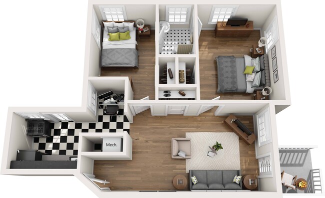 Floorplan - The Collection of Historic Richmond