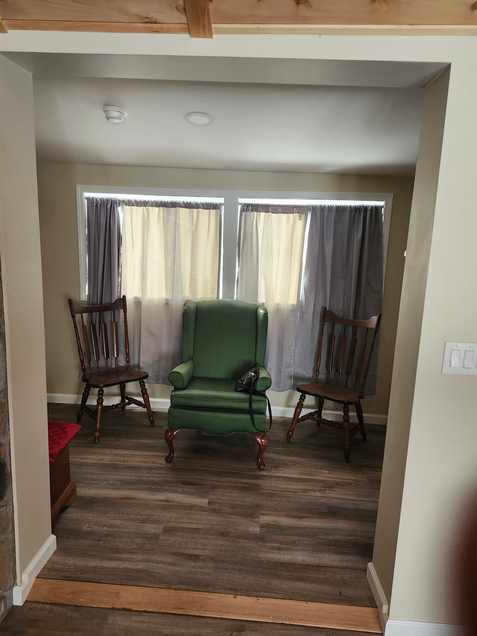 South Room to right of the Woodstove with access to Cellar - 8152 Wilson Karr Rd