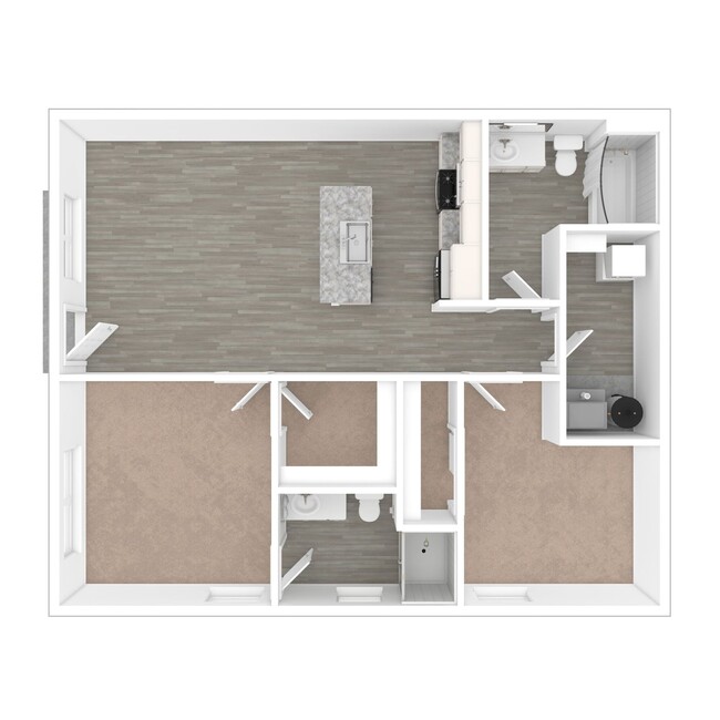 Floorplan - Lofts at 128