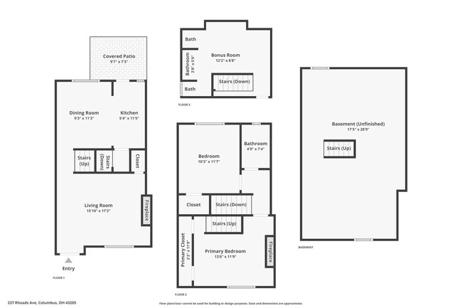 Building Photo - 2 Bedroom, 2 Bath Townhome located directly across from Franklin Park Conservatory