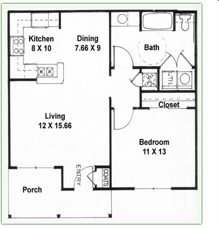 1BR/1BA - Lake Haven