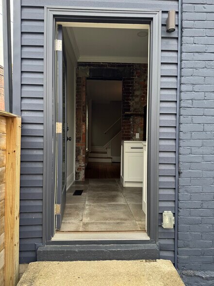 Rear door to yard - 396 W 1st Ave