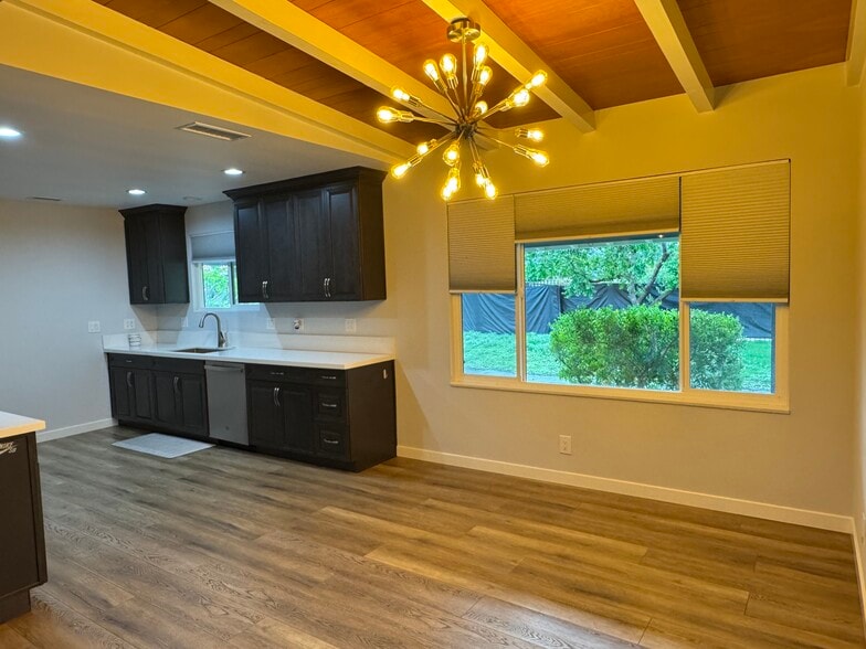 Kitchen in house - 11305 Sheldon St