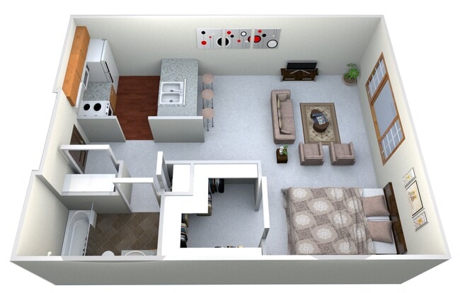Floorplan - Sunrise Court Apartments