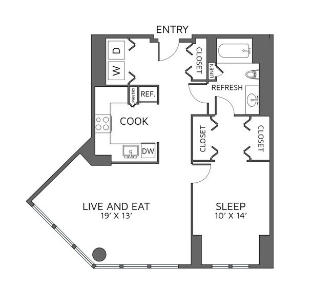 Floorplan - Left Bank