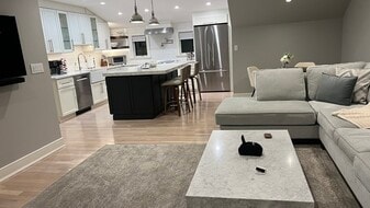 Living Rm w/view of kitchen - 15 Broadway