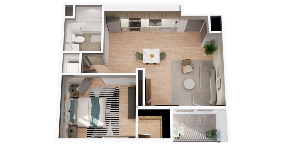 Interior Photo - Alvarado House