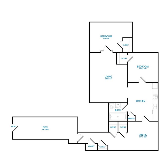 Floorplan - Haven Columbia Pike