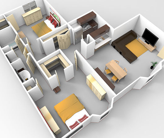 Floorplan - 7979 Westheimer Apartments