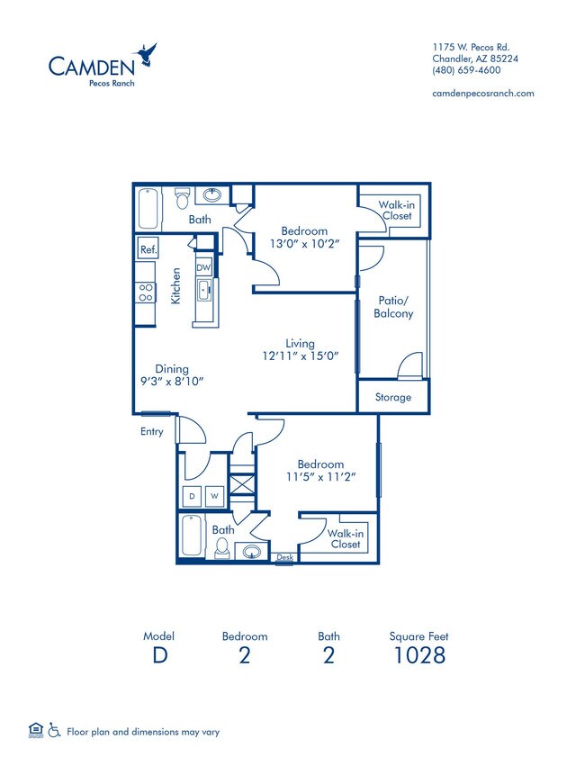 Floorplan - Camden Pecos Ranch
