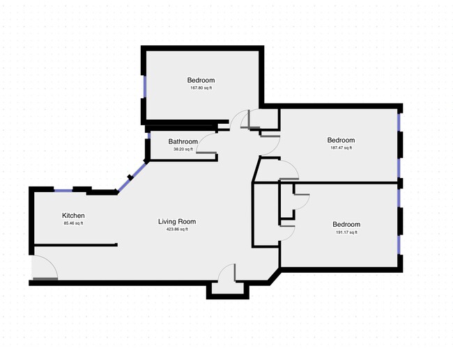 Floorplan - 300 Fort Washington Avenue