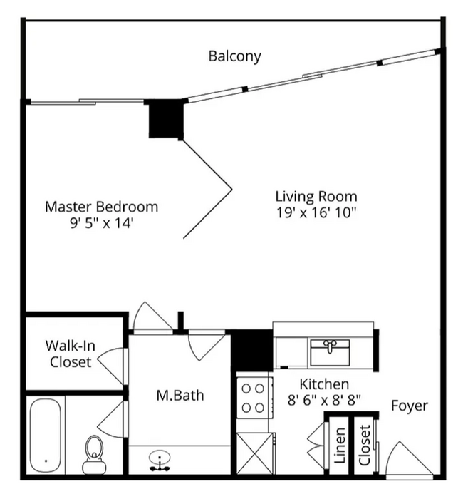 Building Photo - 1 bed, 1 bath in the heart of Downtown Reno!