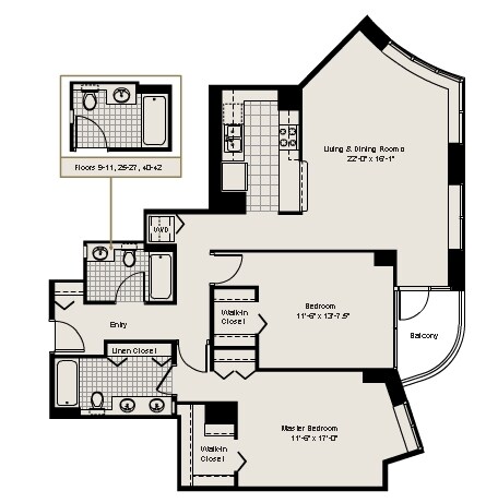 2BR/2BA - 400 N LaSalle St