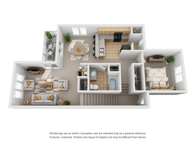 Floorplan - Logger Creek at Parkcenter