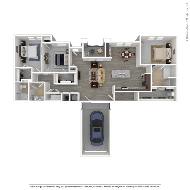 Floorplan - Seville at Clay Crossing