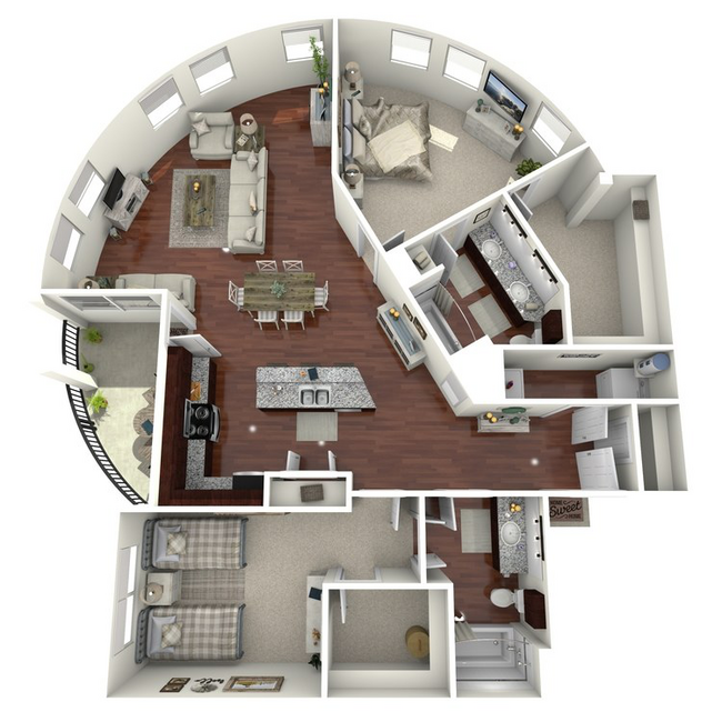 Floorplan - Franklin Place