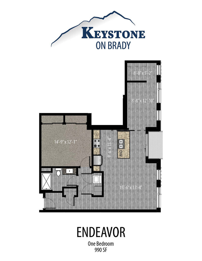 Floorplan - Keystone on Brady