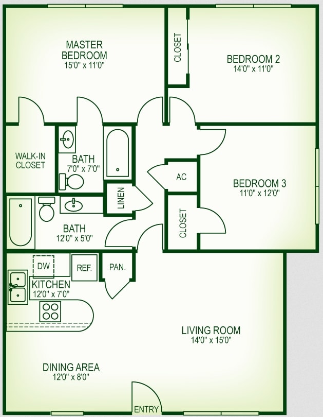 BRCC Apartments 1710 N Marque Anne Dr Baton Rouge LA 70815 Apartment Finder