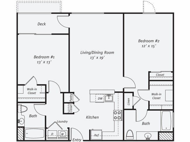 Floorplan - Avalon at Cahill Park