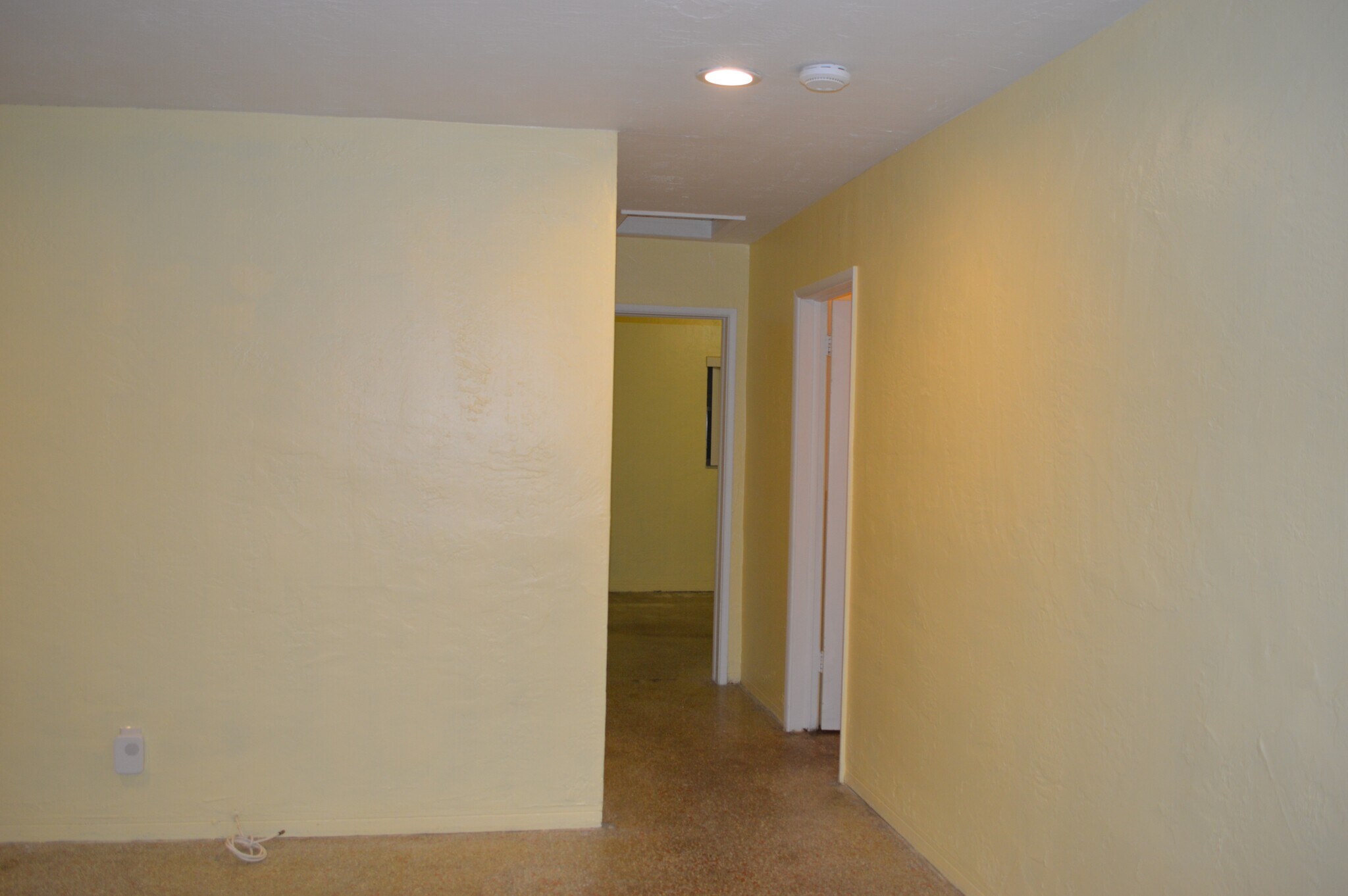 Hallway View of Room at the end and Bathroom (Across room not seen in pic) - 4850 Southwest 41st Avenue
