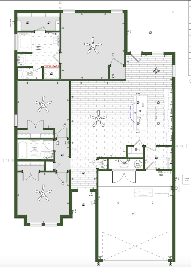 Model Home floor plan (Actual May Be Slightly Different) - 536 Lewis St