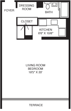 Studio - The Philadelphian Condominiums