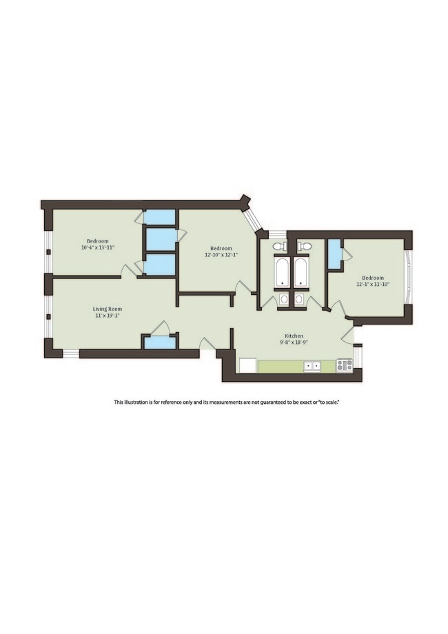 Floorplan - 5237-5245 S. Kenwood Avenue