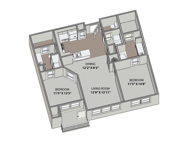 Floorplan - Visconti at Westshore