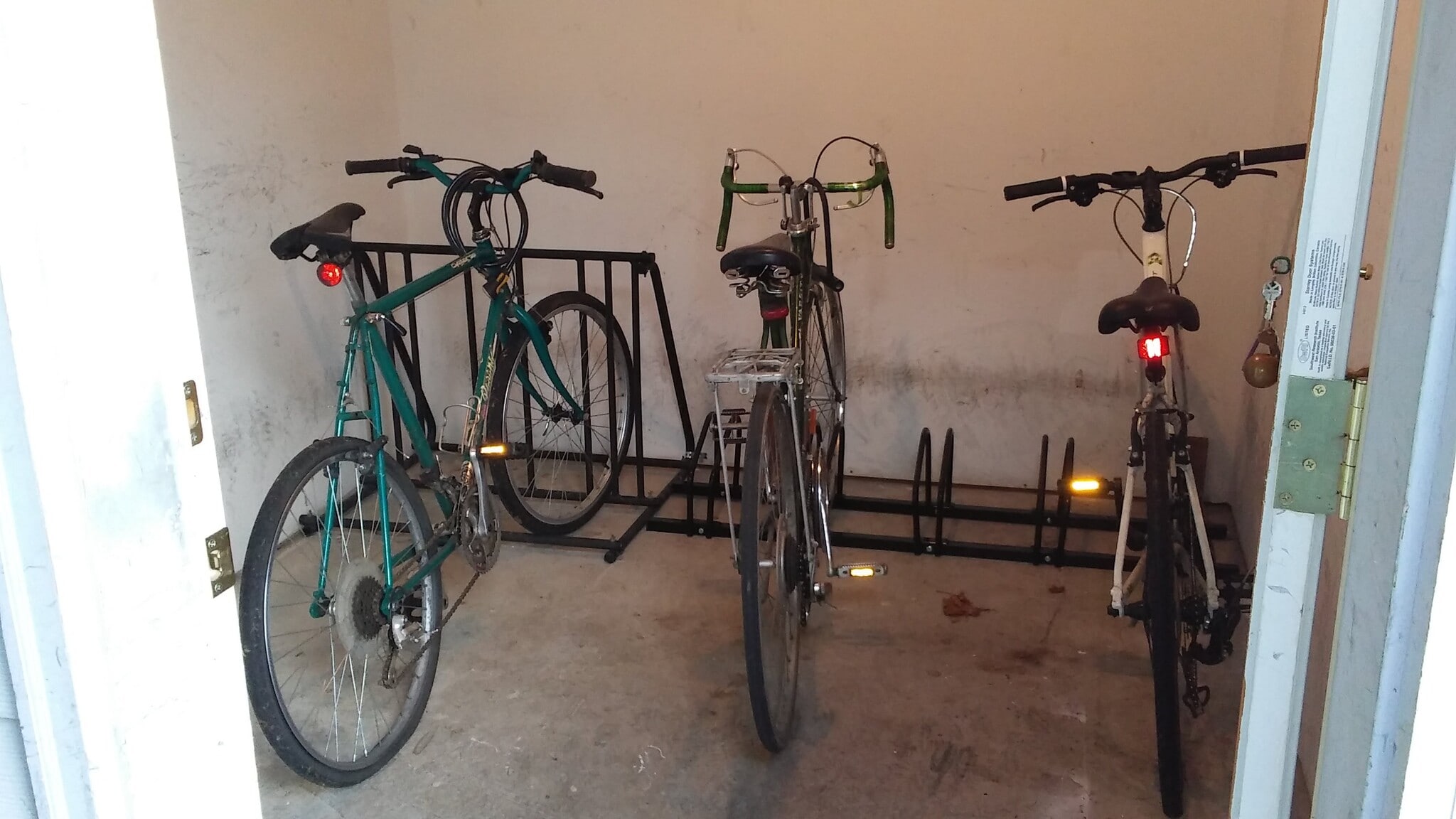 Locked bike storage room - 2909 NW Fillmore Ave