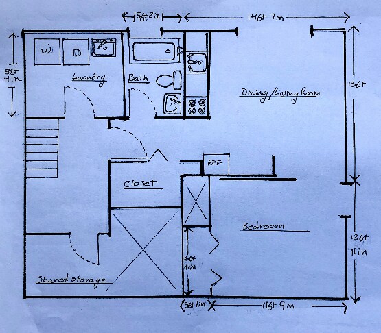 floor plan - 1765 NE Holman St