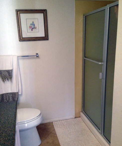 Guest Bath w/ Walk-In Shower - 13601 Del Monte Dr