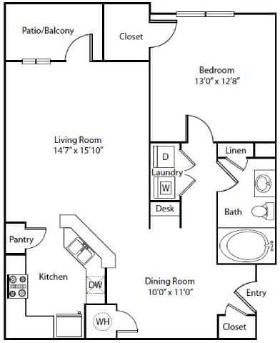 Floorplan - The Villas at Shadow Creek