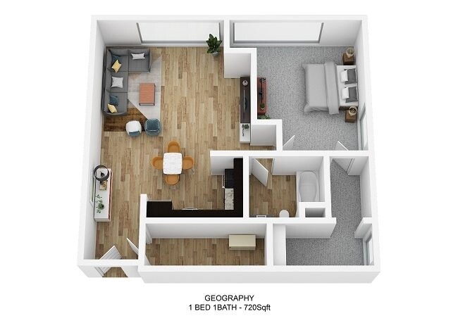 Floorplan - Schoolhouse Flats Apartments