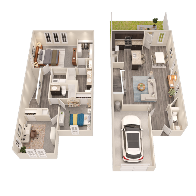 Floorplan - Braxton Townhomes