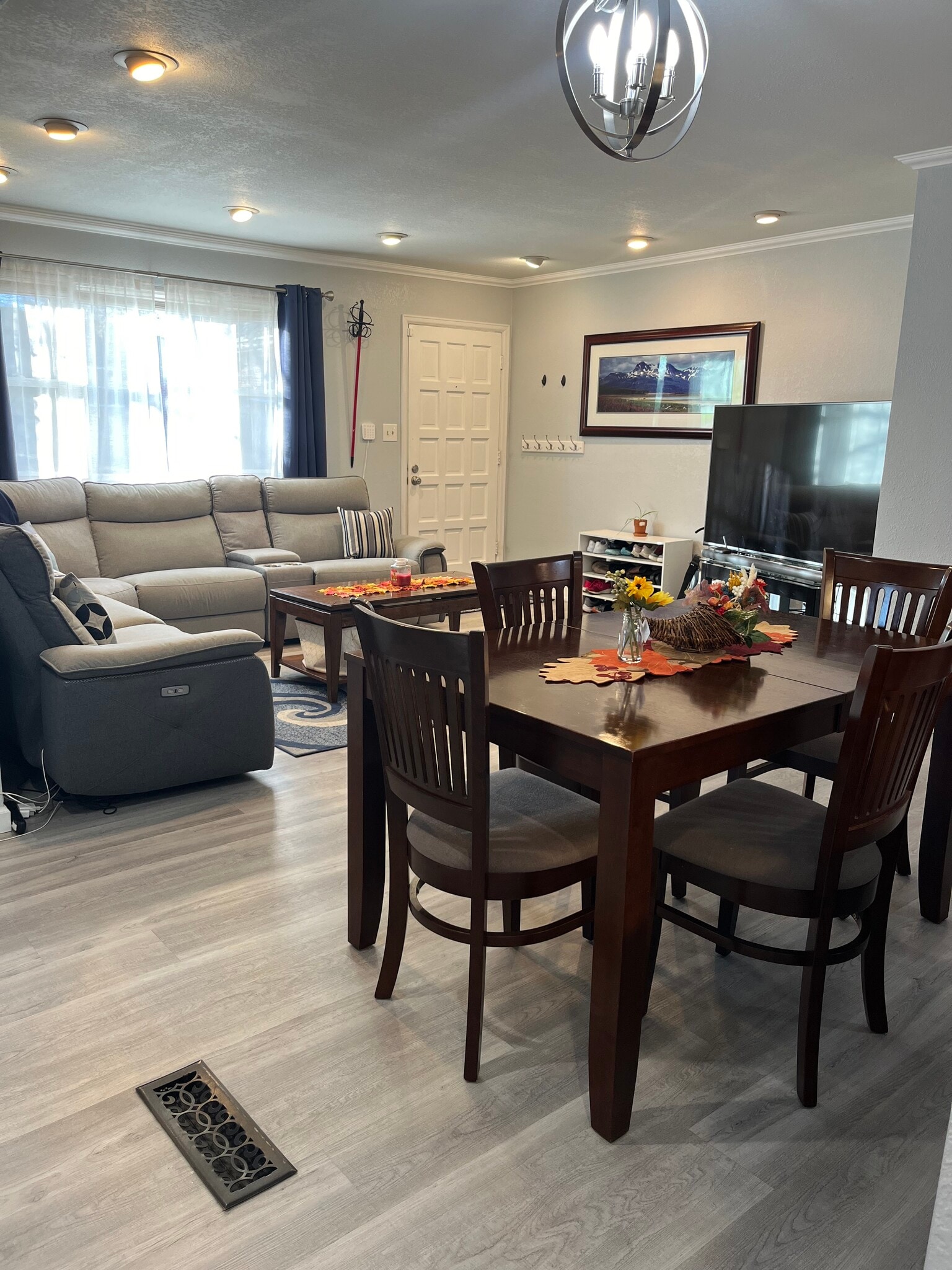 Dining area and living room - 1180 S Depew St