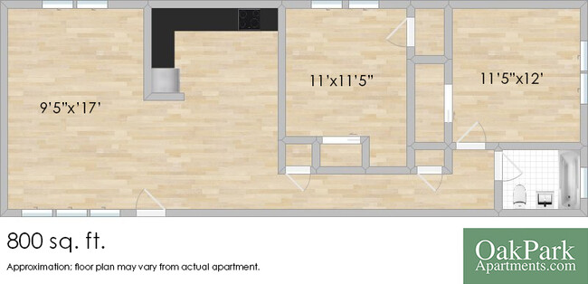 Floorplan - 7244 Randolph St.