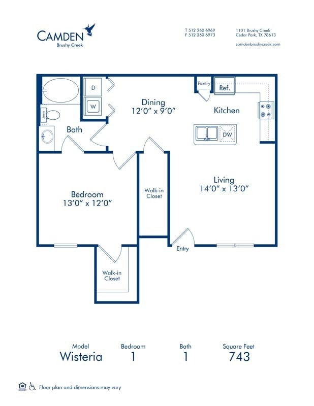Floorplan - Camden Brushy Creek