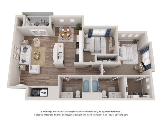 Floorplan - Southside Townhomes