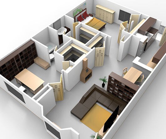 Floorplan - 7979 Westheimer Apartments