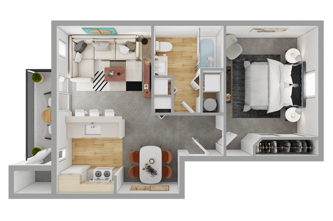 Floorplan - Sage Apartments