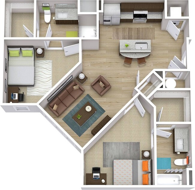 The Indy - 2 Bedroom - The Indy