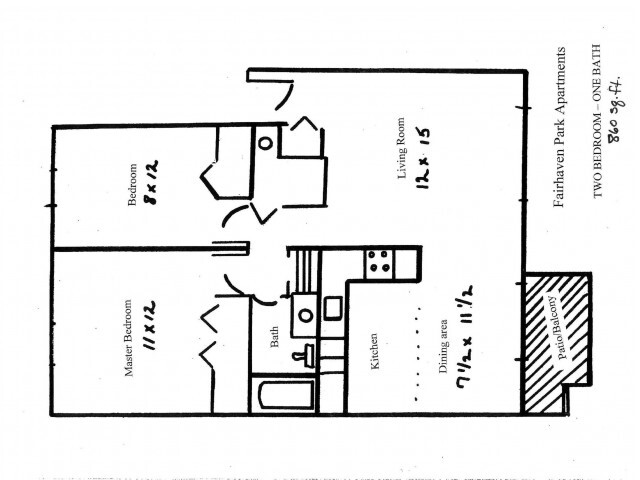 Large two bedroom - Fairhaven Park