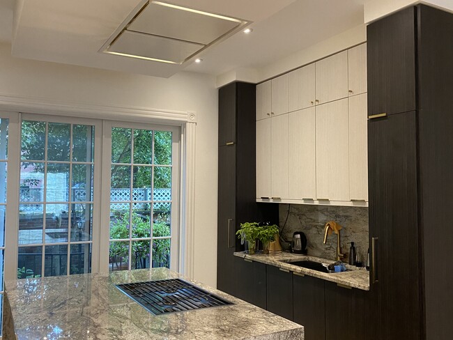 Kitchen with double sink, pantry - 1808 Riggs Pl NW